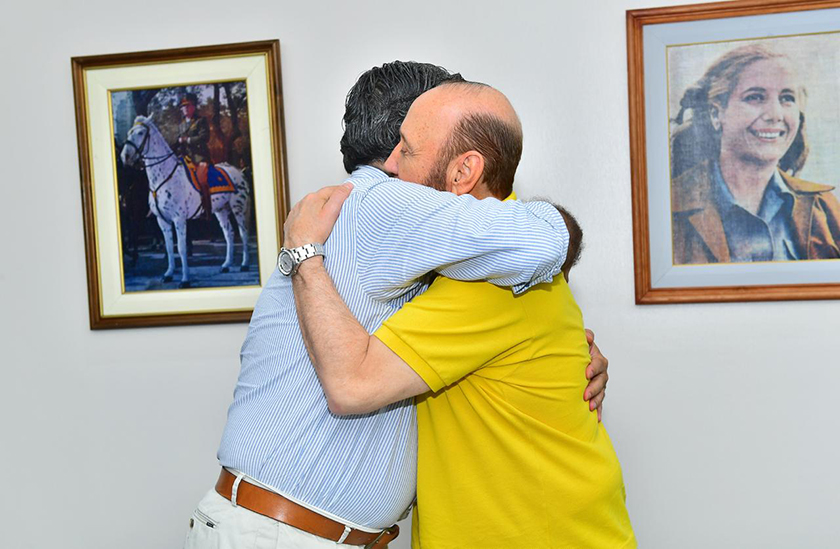 Insfrán se reunió con el gobernador Capitanich