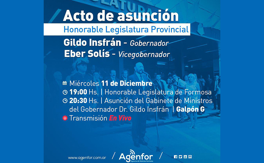 Asunción de autoridades provinciales