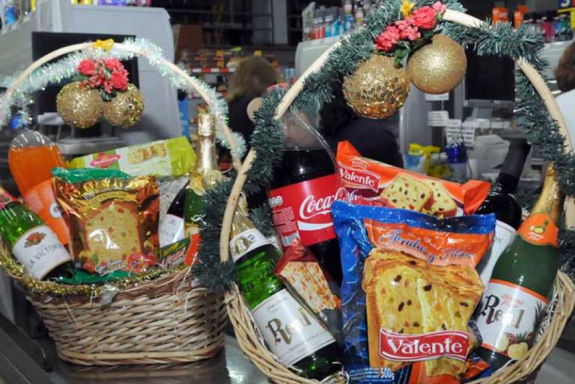 Entran en vigencia la canasta y cajita navideña 2019