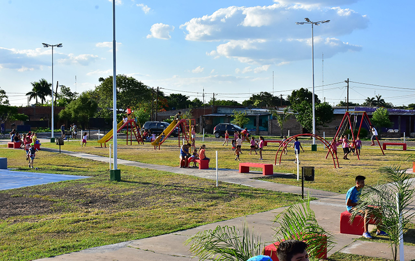 Comunidad Activa habilitó una importante obra en el barrio La Maroma