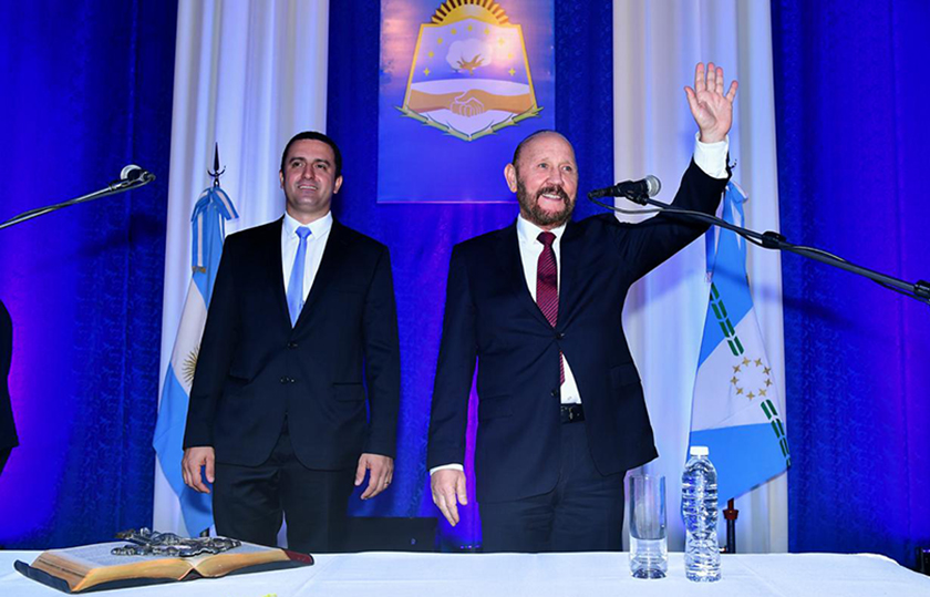 Insfrán inició un nuevo período de gobierno al frente del Poder Ejecutivo provincial