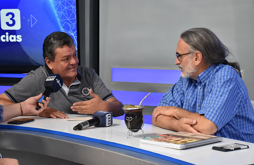 Luis Basterra se reunió con el ministro Quintana