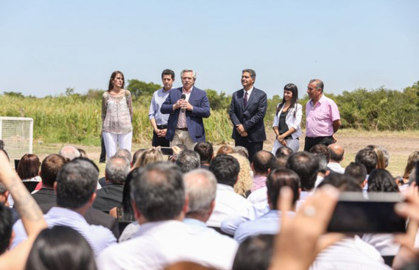 Alberto Fernández: «Nadie puede sentirse bien sabiendo que hay un 40% de pobreza»