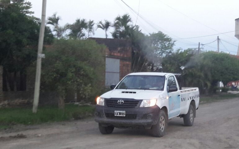 Fumigan contra el vector del dengue en múltiples localidades formoseñas