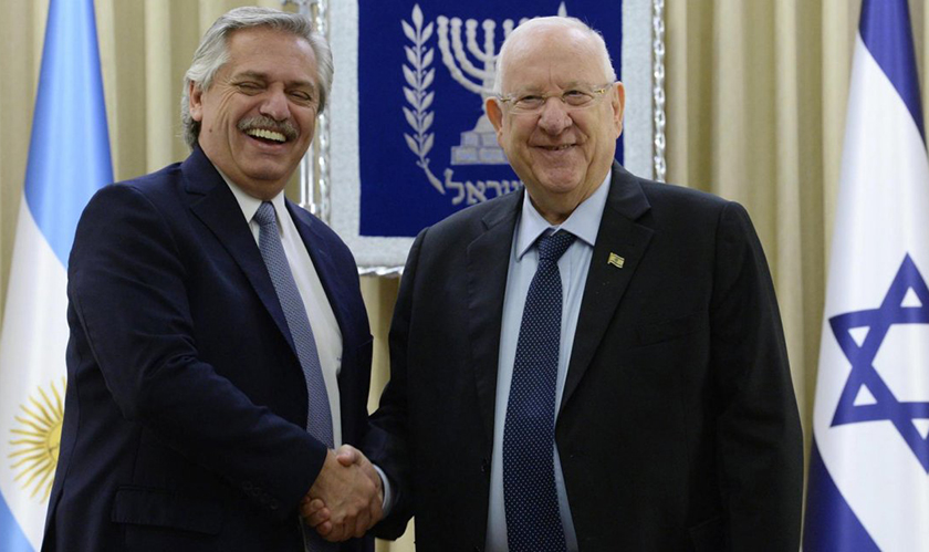 Alberto Fernández cerró su gira por Israel: “Nuestro compromiso por saber lo que pasó con la AMIA es absoluto”