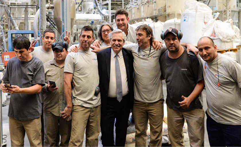Alberto Fernández remarcó que el Gobierno “ya está trabajando para reactivar la economía”