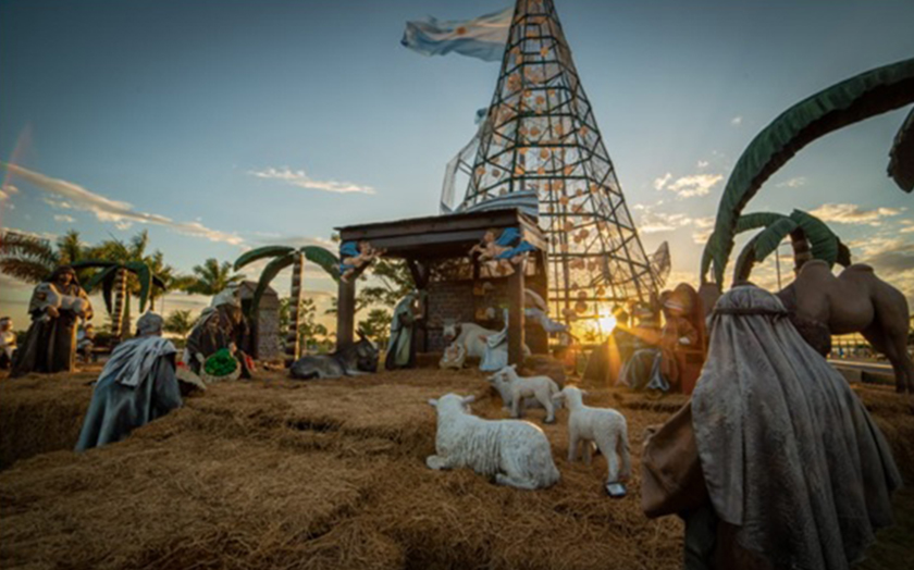 La televisión italiana reconoce el pesebre formoseño