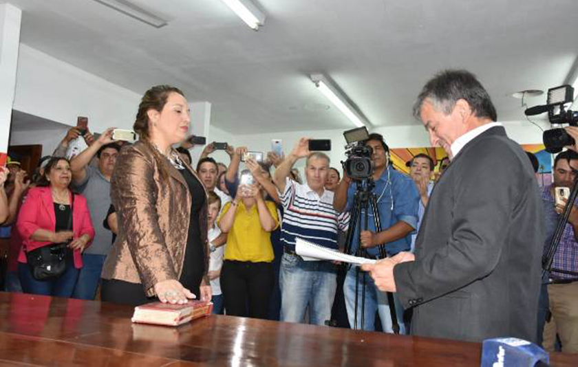 Juraron los concejales en Pirané