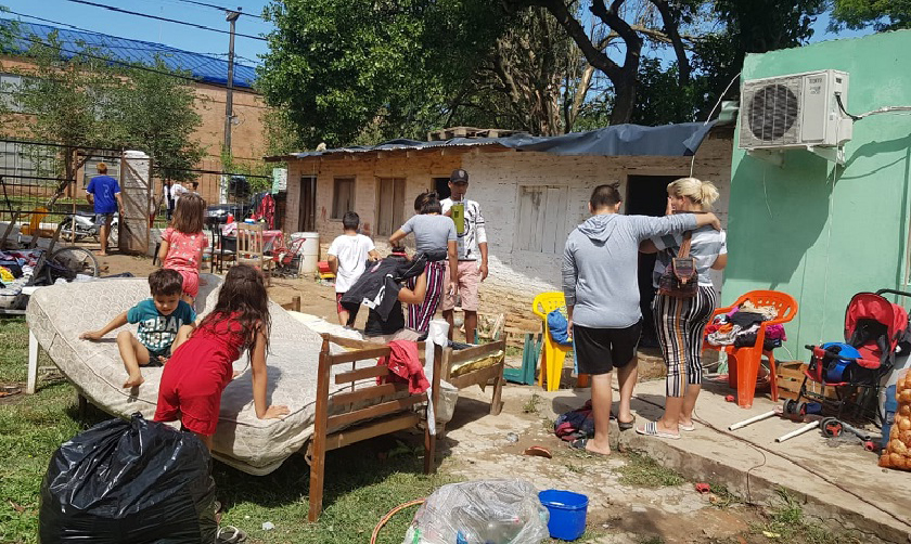 Clorinda: Relevamiento de daños tras la tormenta