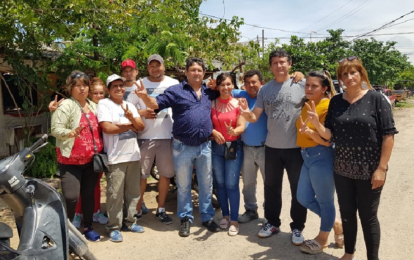 La dirigencia política acompaña a los afectados por el temporal