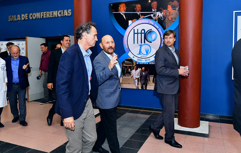 El ministro Katopodis y el gobernador Insfrán recorrieron la ciudad científica sanitaria