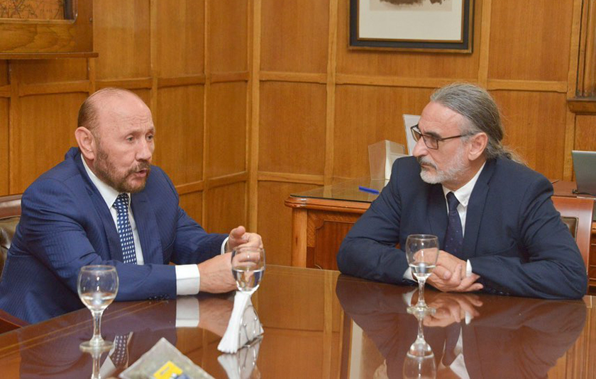 Insfrán se reunió con el Ministro de Agricultura de la Nación