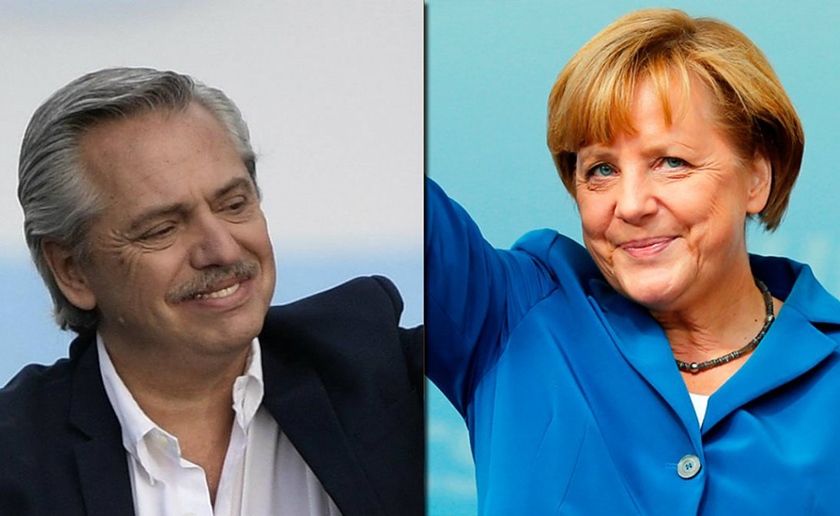 Alberto Fernández se reunirá con Angela Merkel en una reunión clave por la deuda