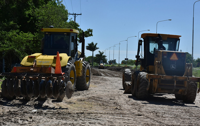 Se reactivaron las obras de la autovía de la ruta nacional 11