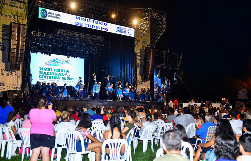 Arrancó la XVIII Fiesta Nacional de la Corvina