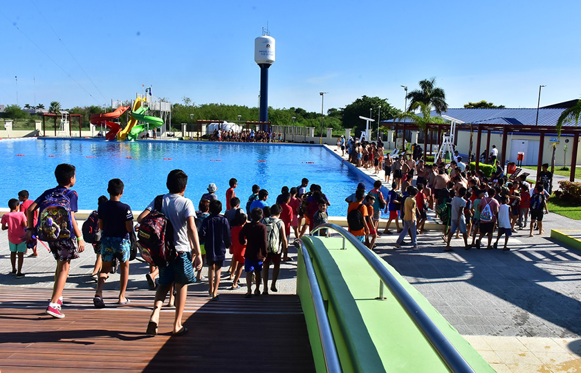 En lo que va de febrero, más de 7 mil niños disfrutaron de las colonias de vacaciones
