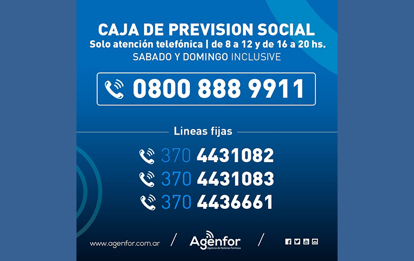 CPS evacúa dudas de jubilados y pensionados a través de asesoramiento y atención telefónica