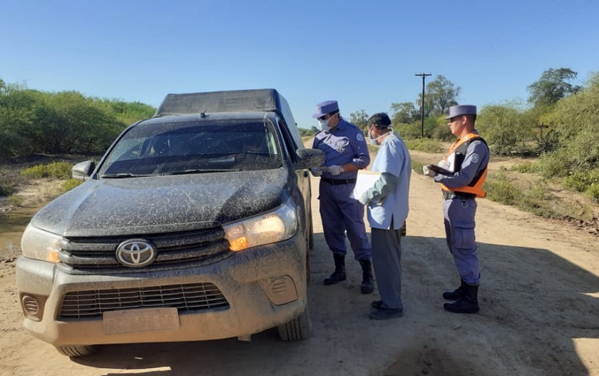 Covid-19: Arduo trabajo conjunto entre salud y policía provincial