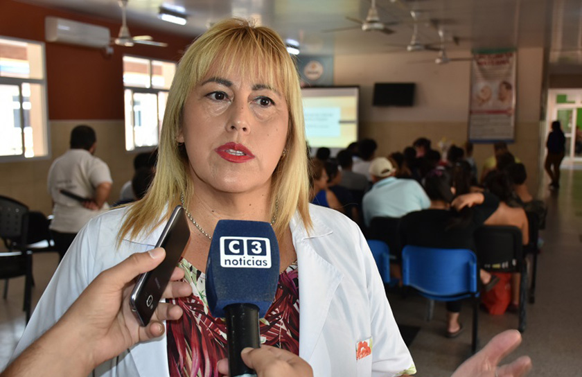 Capacitación sobre el coronavirus en el Hospital de Día 2 de Abril