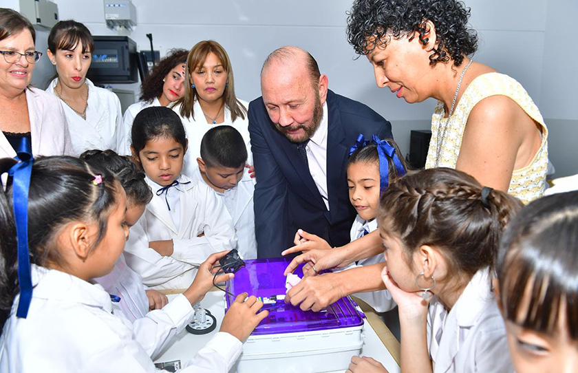 “Formosa es un modelo de escuela inclusiva y gratuita”, destacó Heizenreder