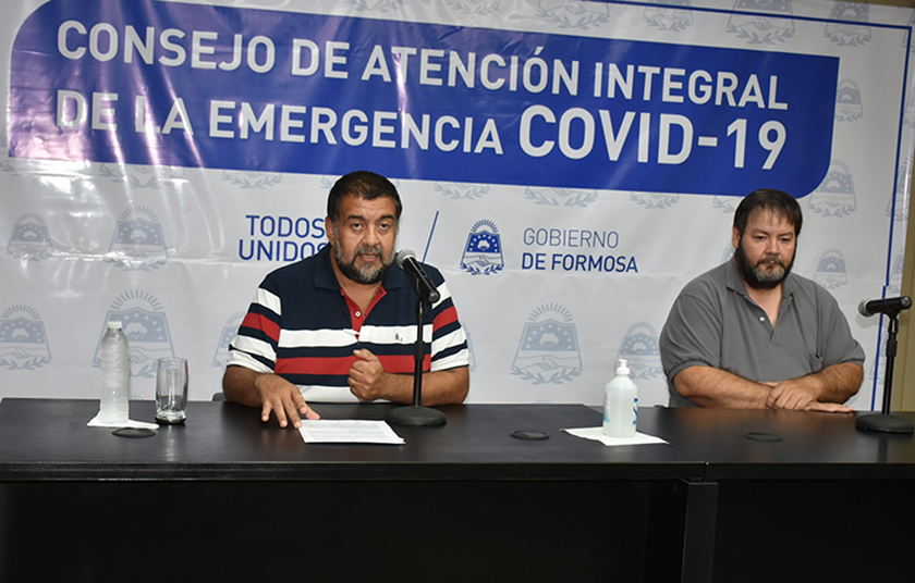 Coronavirus: Se mantienen en tres los casos sospechosos en Formosa