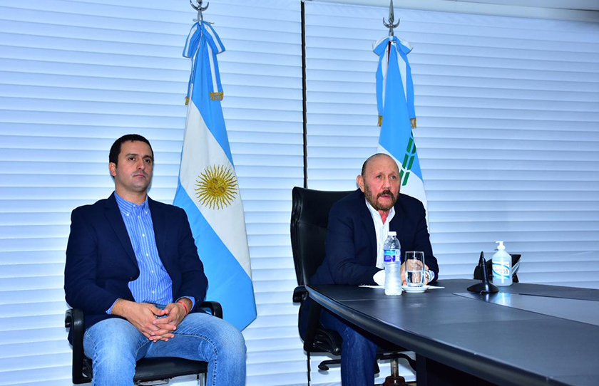 Insfrán y el resto de los gobernadores mantienen una videoconferencia con el Presidente