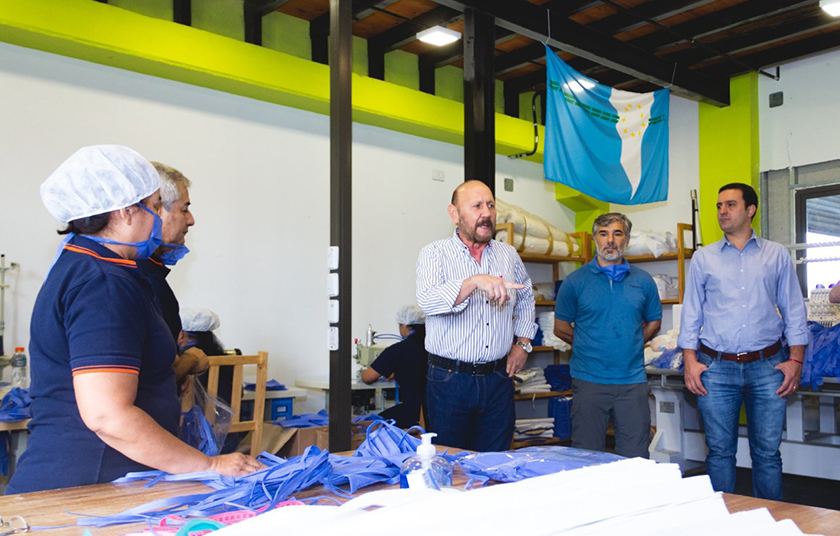 Insfrán felicitó a los trabajadores de Fontex
