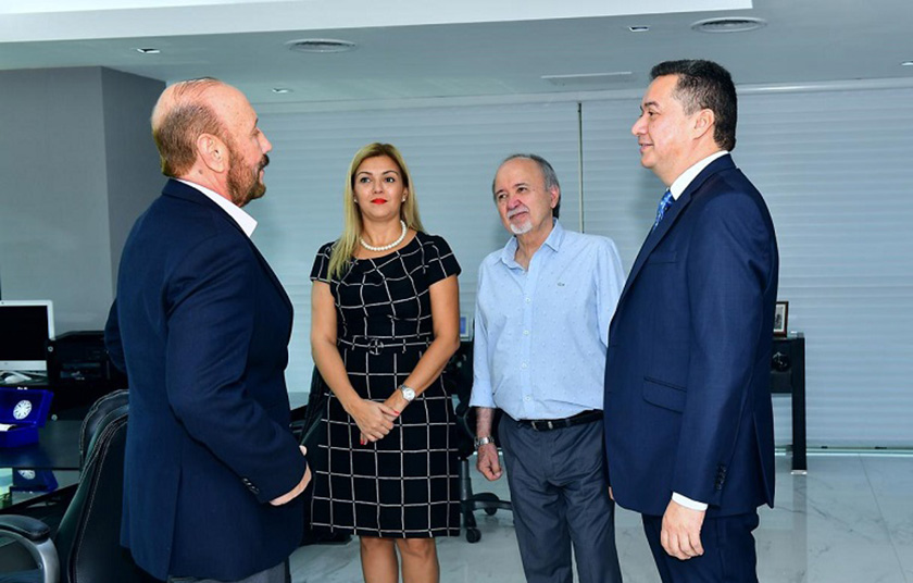 Insfrán recibió al nuevo Cónsul de Paraguay en Formosa