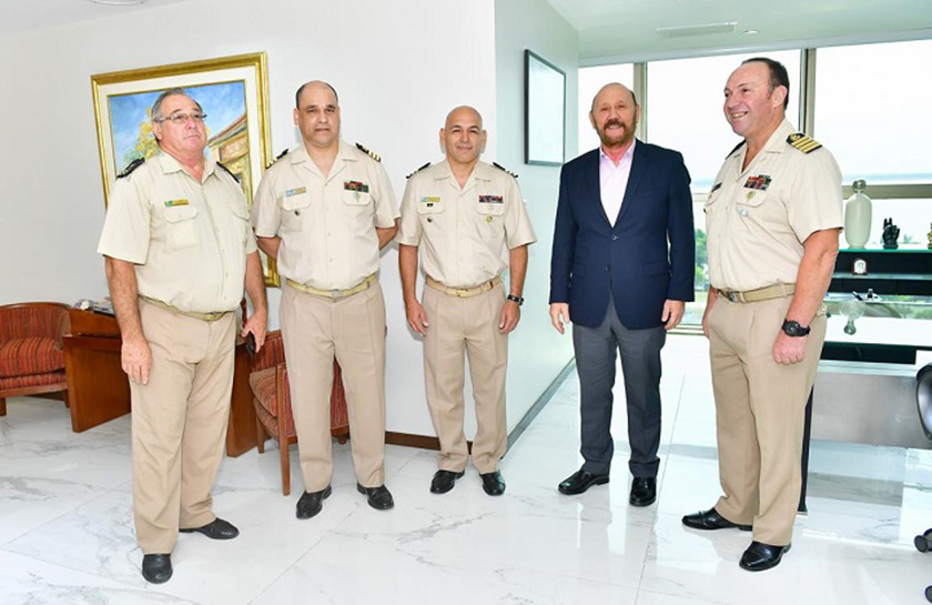 El nuevo jefe de la Prefectura saludó al gobernador Insfrán