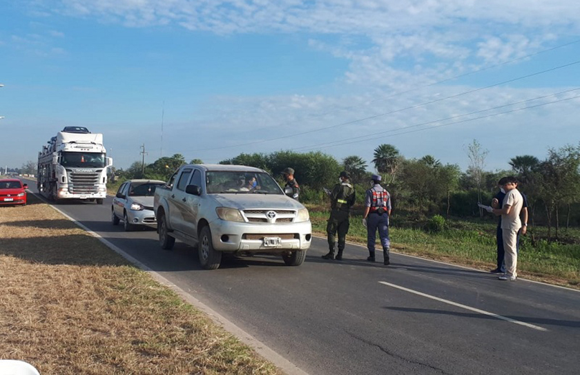 Belgrano: Controles en el acceso a la localidad