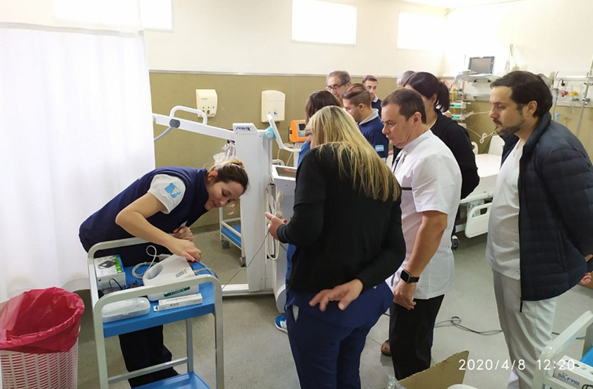 Fortalecen la capacidad de atención para el abordaje de COVID 19 en el hospital de Clorinda