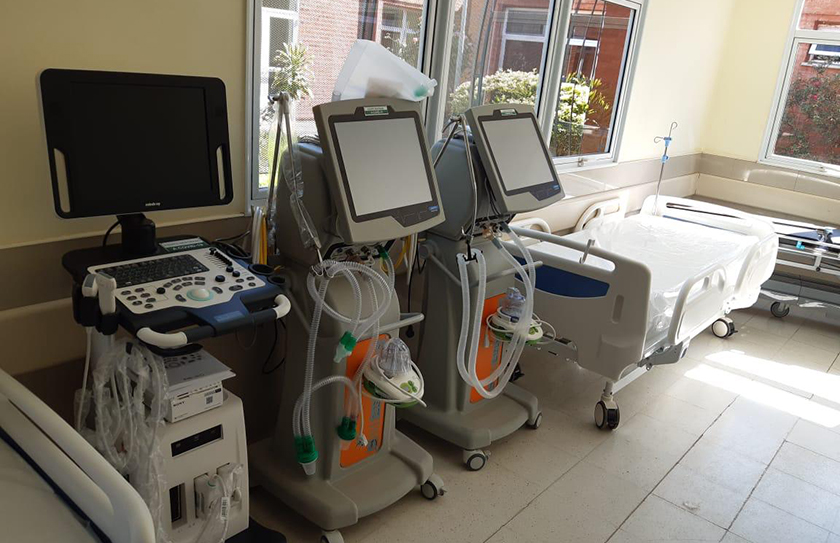 Salud suma equipamientos para Unidades de Terapia Intensiva en el Hospital de Las Lomitas