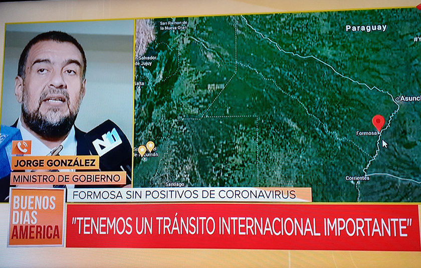 Formosa, sin coronavirus: “Hicimos un estricto control”, destacó el ministro González