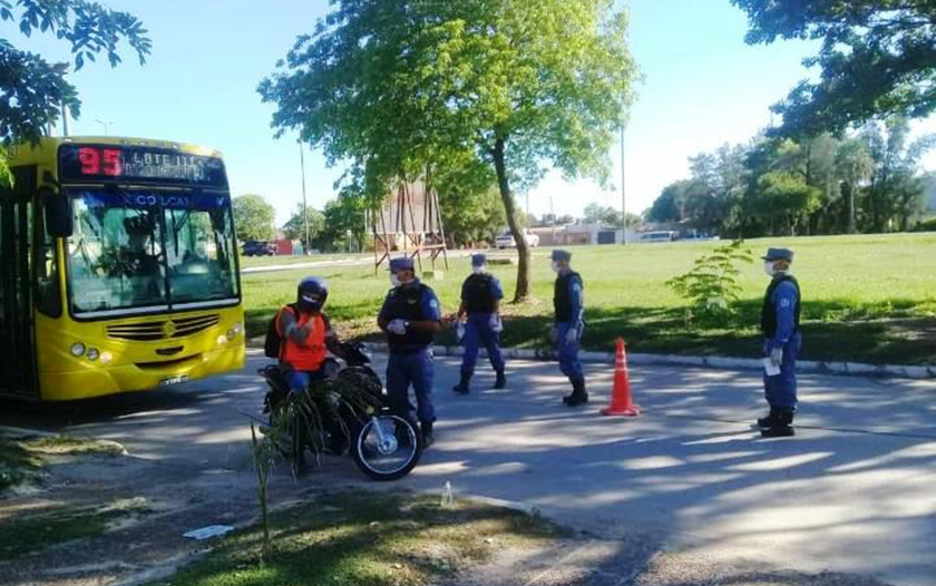 Exhaustivos controles en el marco del aislamiento social, preventivo y obligatorio reflejan un importante acatamiento