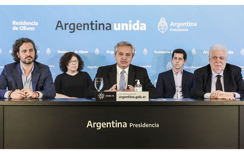 El Presidente anunció la extensión del aislamiento hasta el 10 de mayo