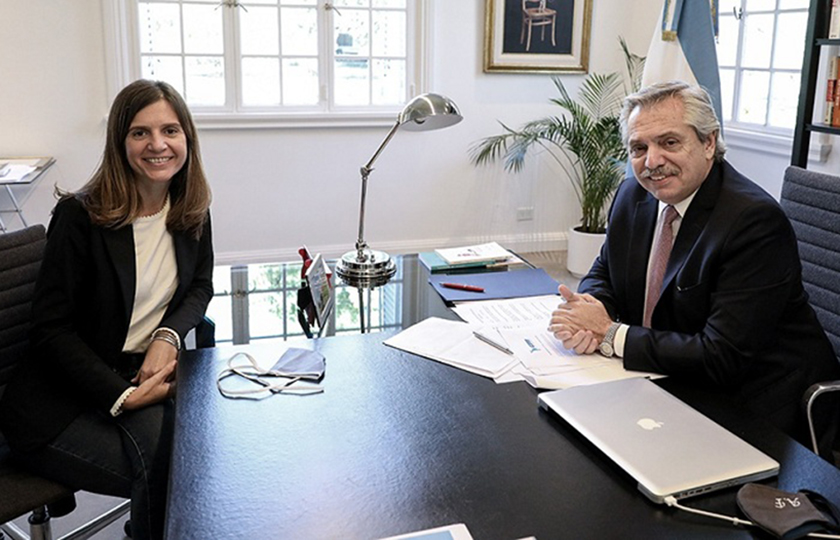 María Fernanda Raverta es la nueva titular de la Anses
