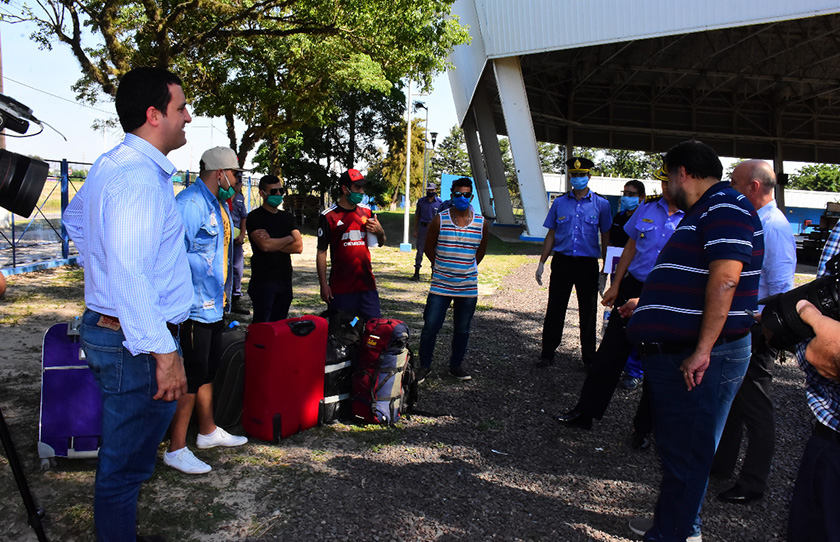 Sesenta trabajadores formoseños cumplieron la cuarentena y volvieron a sus hogares