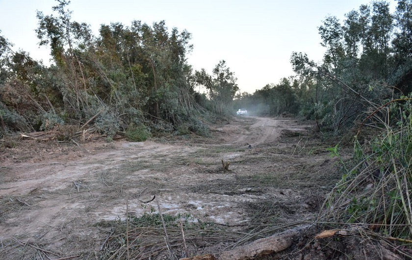 Habilitaron camino alternativo al corte de la ruta provincial N°9