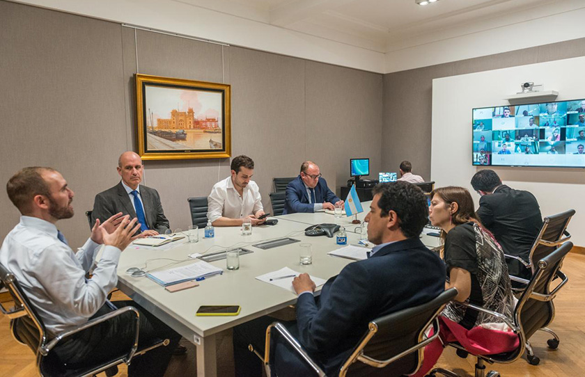 Ibáñez participó de la presentación de la Unidad de Apoyo de Sostenibilidad de la Deuda Pública de las provincias