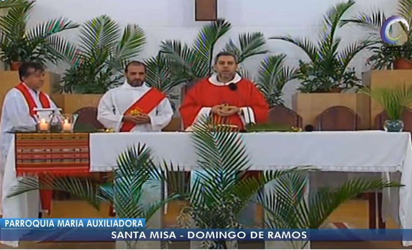 Formoseños vivieron la misa del Domingo de Ramos