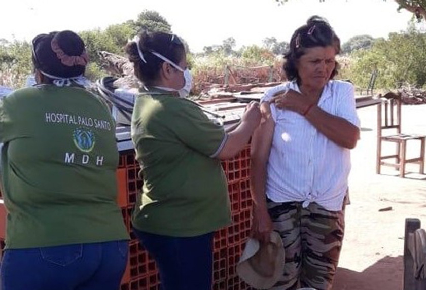 En Potrero Norte vecinos recibieron nuevas atenciones médicas y vacunación antigripal