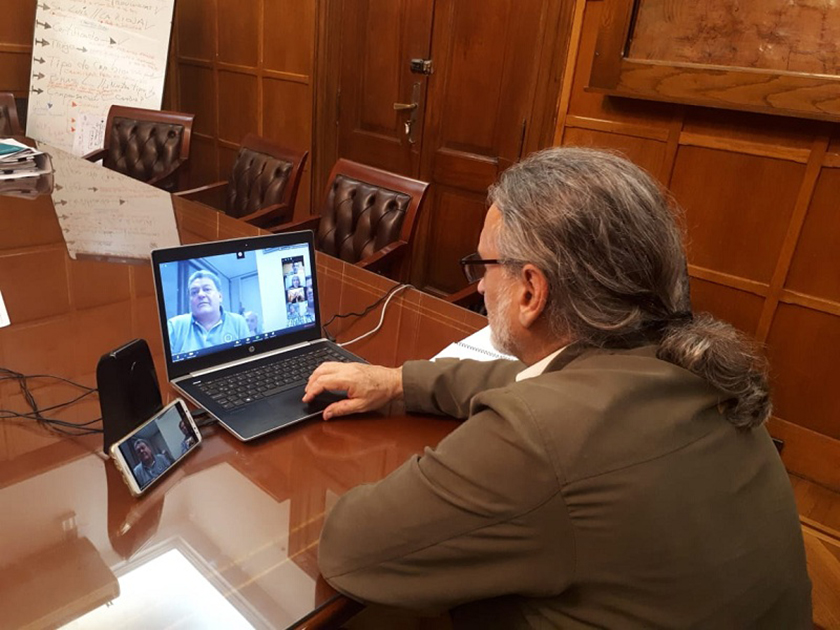 Basterra y Raúl Quintana, analizaron la articulación de políticas agropecuarias