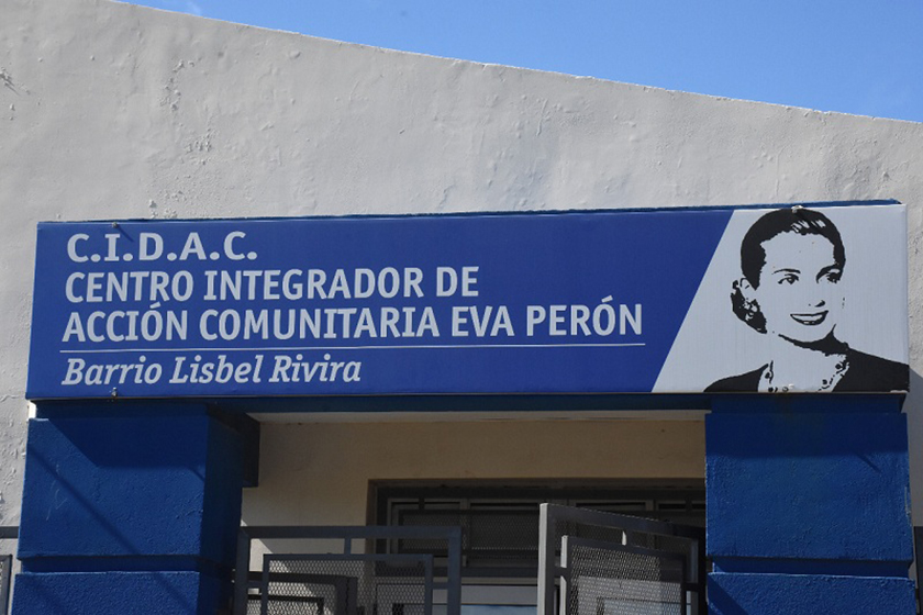 El Centro Integrador de Acción Comunitaria (CIDAC) Eva Perón celebró su primer aniversario