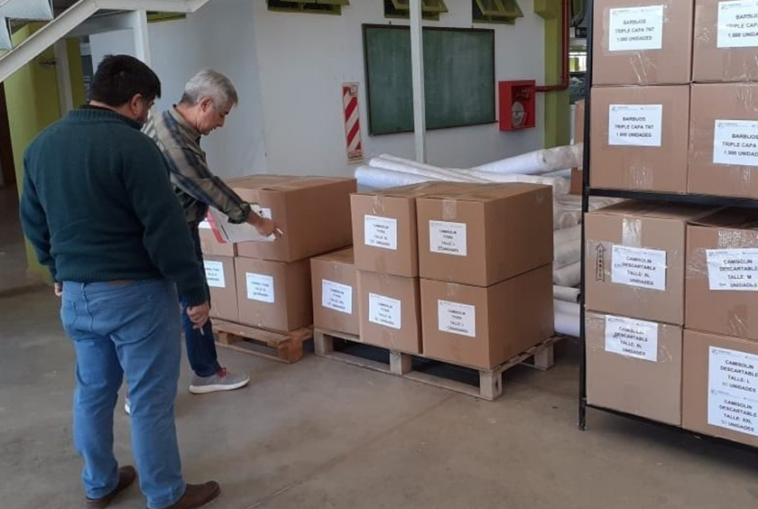 FONTEX entregó más de seis mil elementos de bioseguridad