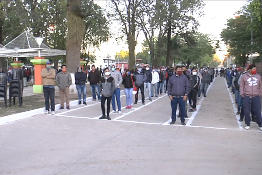 IFE: cobraron beneficiarios de Pastoril, Buena Vista y Riacho He Hé