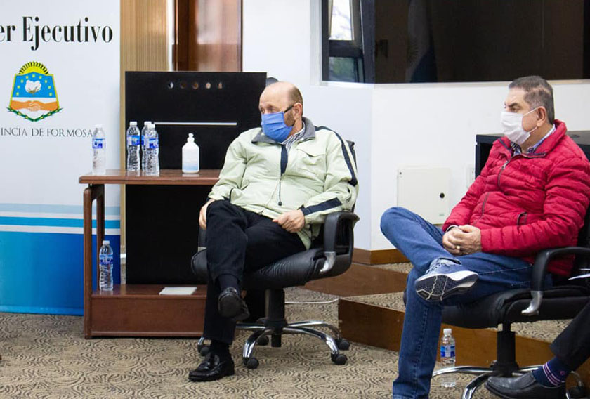 Insfrán encabezó reunión del Consejo de Atención Integral de la Emergencia # COVID19