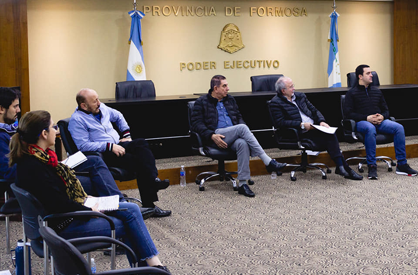 Insfrán presidió reunión del Consejo de Atención Integral de la Emergencia