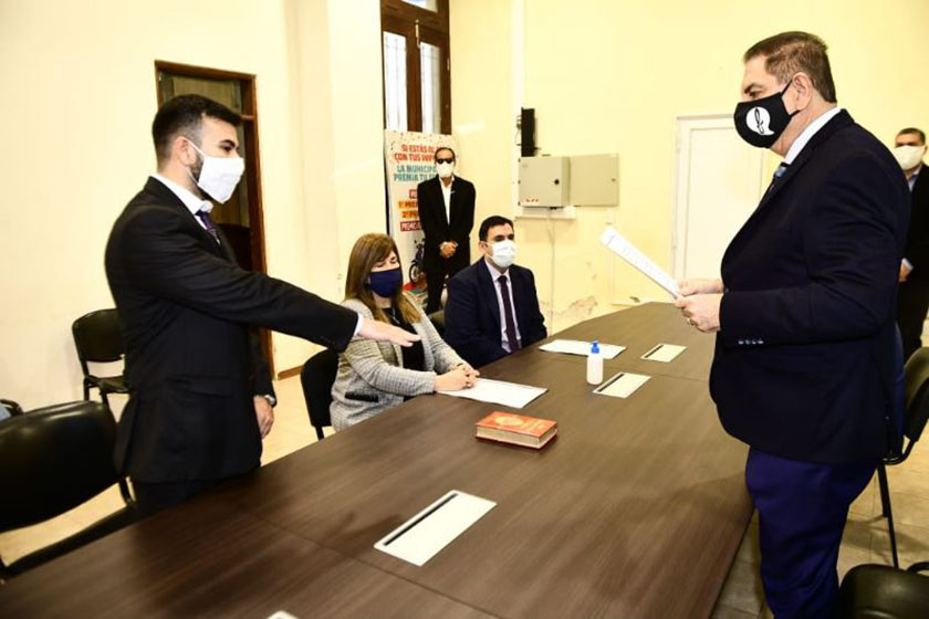 Jofré puso en funciones a los jueces de faltas por un nuevo periodo