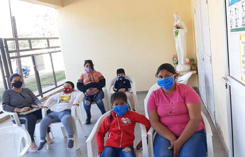 Jardineritos de Estanislao del Campo recibieron controles de salud integrales