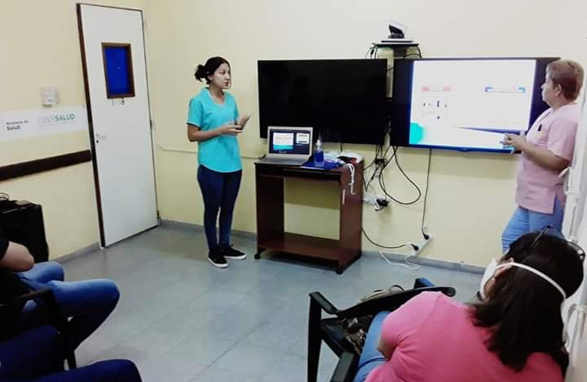 Pirané: Radiólogos reciben instrucciones para el manejo adecuado de pacientes COVID – 19